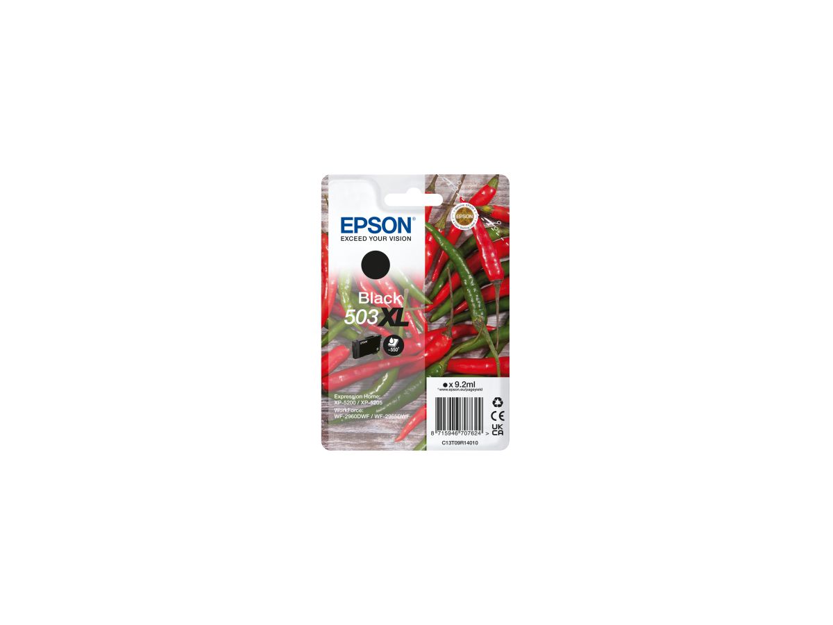 Epson 503XL Druckerpatrone 1 Stück(e) Original Hohe (XL-) Ausbeute Schwarz