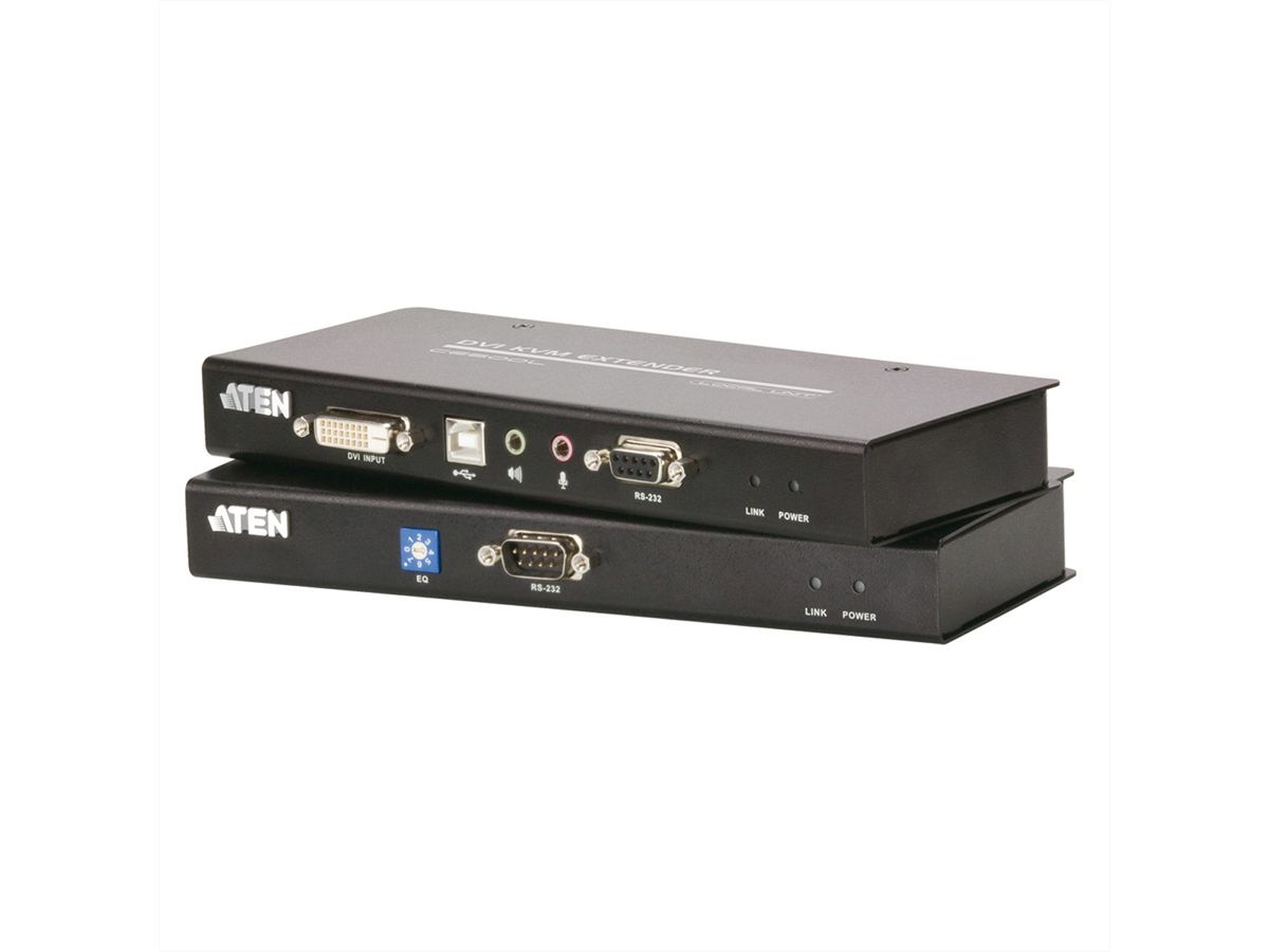 ATEN CE600 KVM Verlängerung DVI, USB, Audio, RS232, 60m
