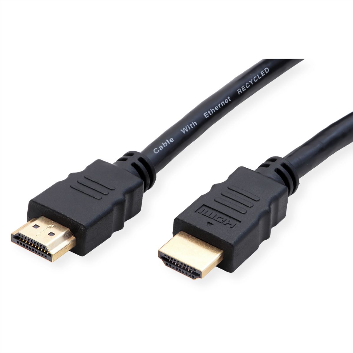ROLINE RM 8K HDMI Ultra HD Kabel mit Ethernet, ST/ST, schwarz, 3 m