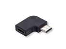 VALUE USB 3.2 Gen 2 Adapter, USB Typ C - C, ST/BU, 90°, schwarz