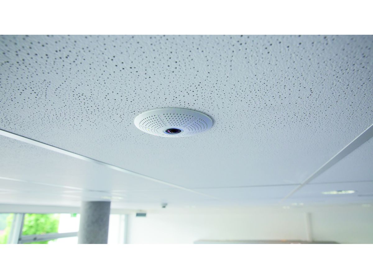 MOBOTIX c26B Deckenkamera 6MP ohne Objektiv für den Inneneinsatz bei Tageslicht, IP20 und IK06