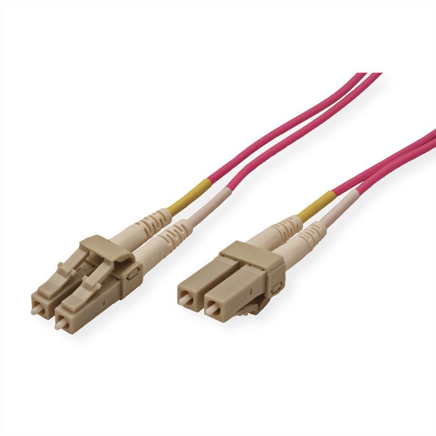 Quality LWL-Kabel duplex 50/125µm OM4 LC/LC, 15 m
