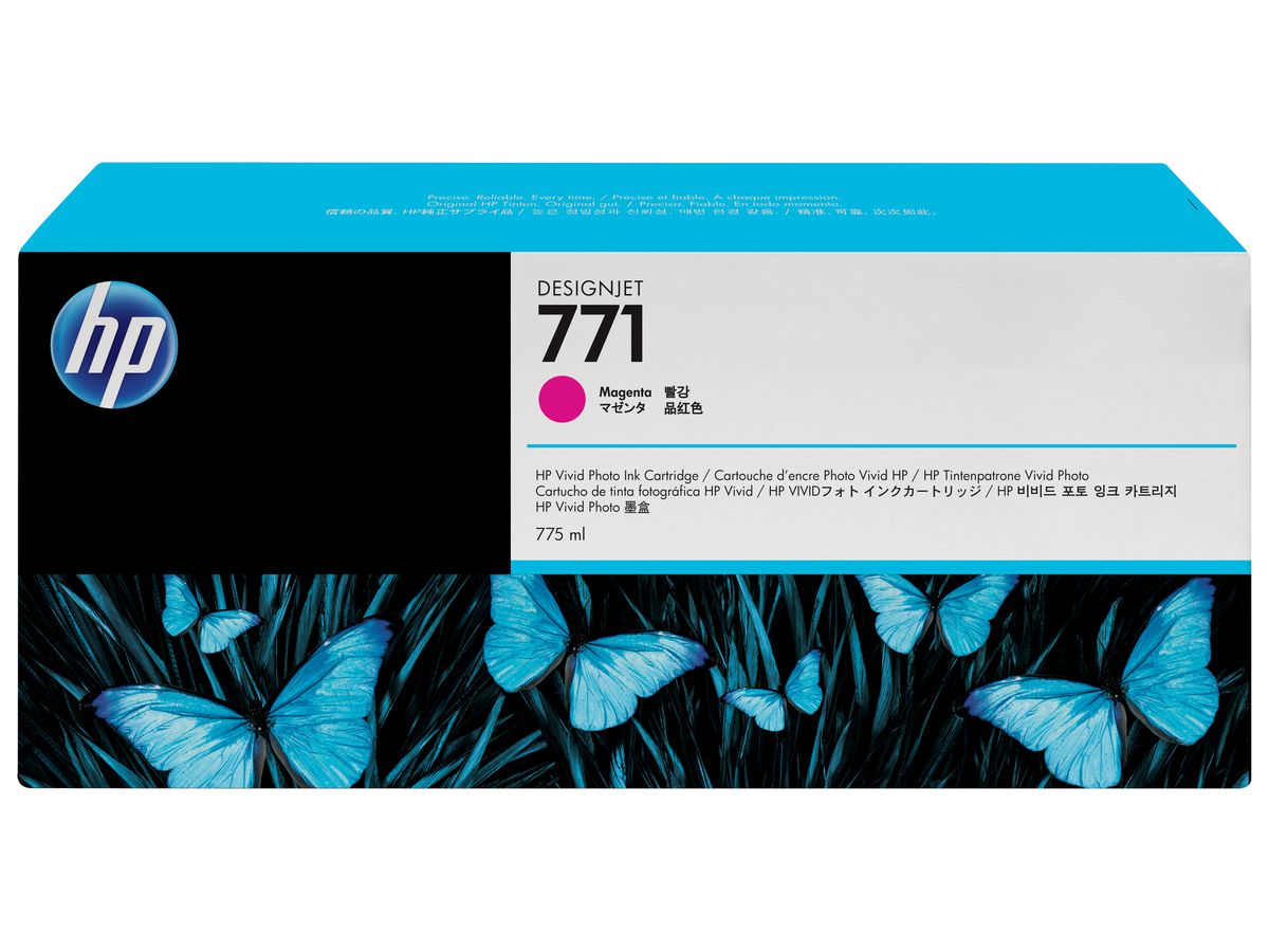 HP 771 775-ml Magenta DesignJet Ink Cartridge Druckerpatrone 1 Stück(e) Original