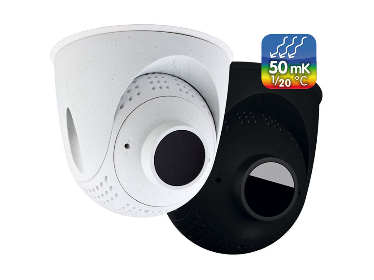 MOBOTIX PTMount-Thermal für DualFlex S1x mit Objektiv B079 (45°x34°) schwarz