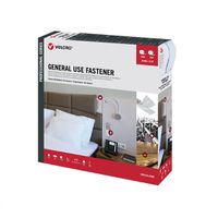 VELCRO® General Use Fastener 25m Hakenband 25m Flauschband, Haken & Flausch 20mm weiß
