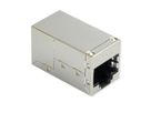 ROLINE RJ-45 Kupplung geschirmt, Cat.6A (Class EA), silberfarben