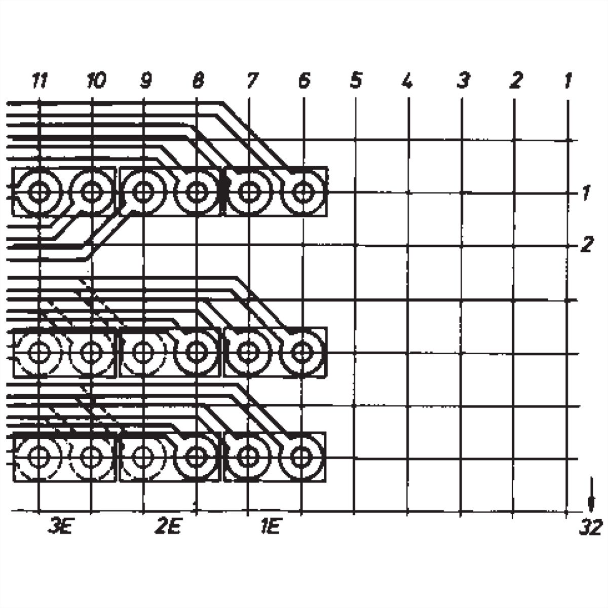 SCHROFF Doppelprüfbuchse x 2 mm - DOPPEL-PRUEFBUCHSE 1.EBENE