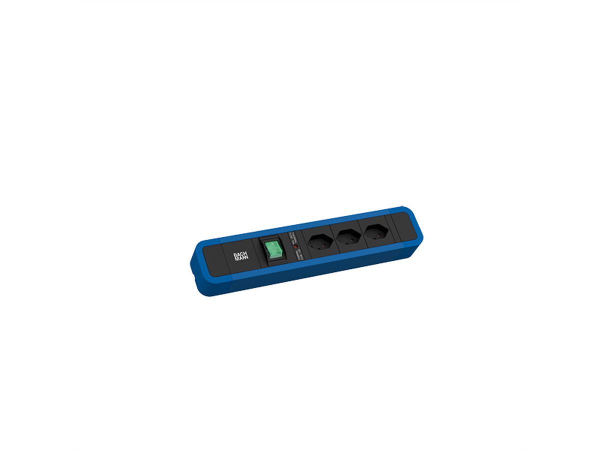 BACHMANN PRIMO 2 3xCH 90° 1xSchalter 2,0m T12 RAL5010