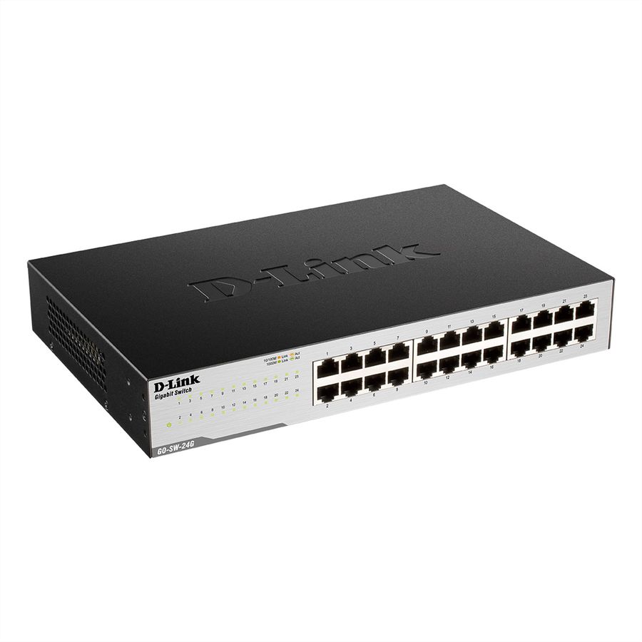 D-Link GO-SW-24G/E Switch 24-Port Gigabit Easy Desktop