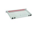 TELEGÄRTNER BASIS eco LWL-Panel mit Kupplungen, 24x LC Duplex, violett, OM4