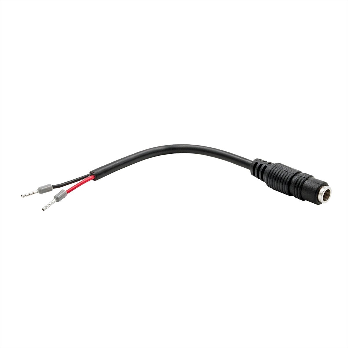 EXSYS EX-K1110 DC-Jack Kabel für Terminal Block, schwarz