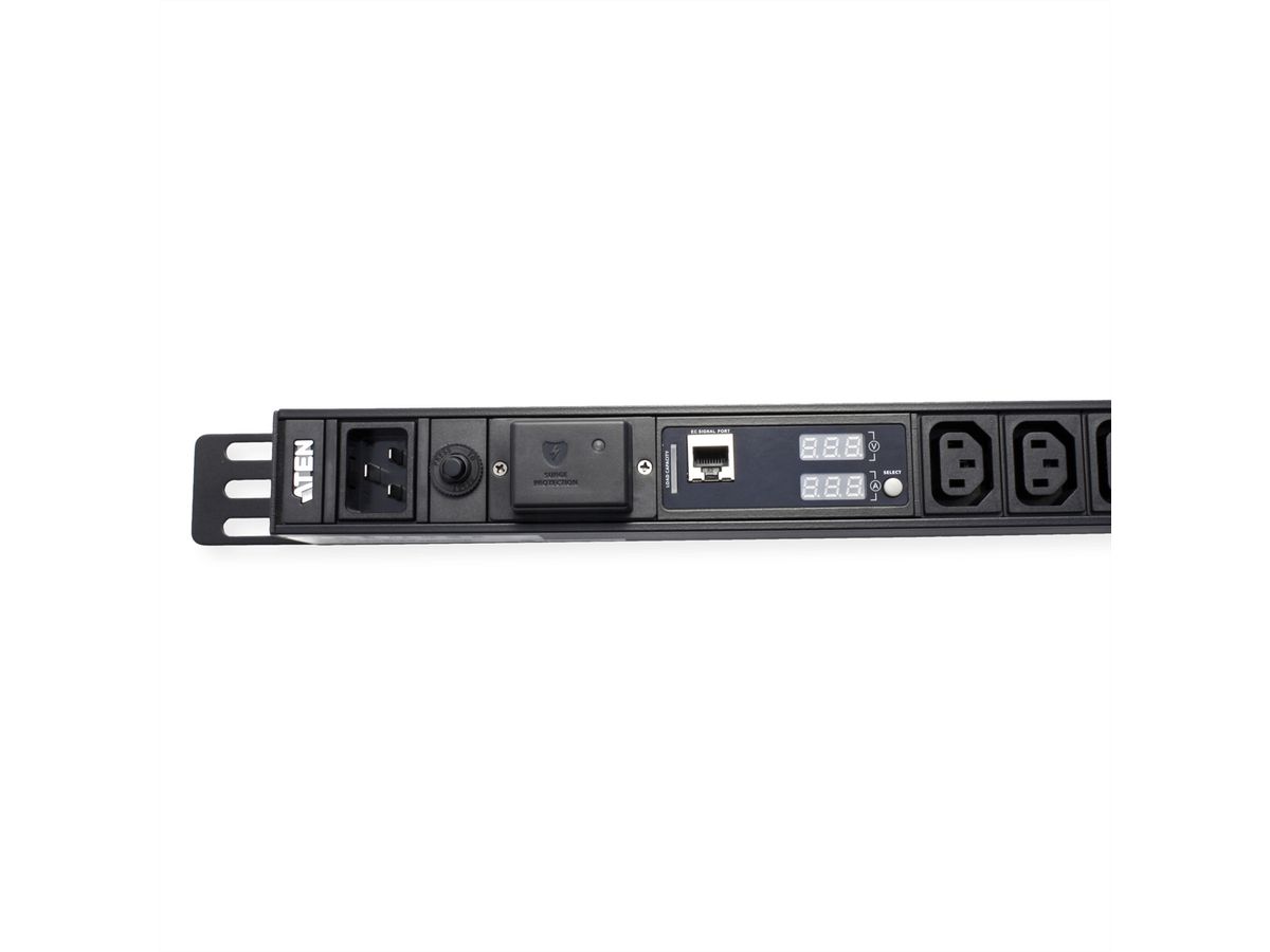 ATEN PE1224SG 0U Basis PDU mit Messfunktion und Überspannungsschutz