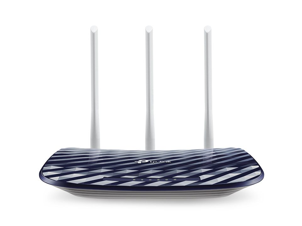 TP-Link AC750 WLAN-Router Schnelles Ethernet Dual-Band (2,4 GHz/5 GHz) 4G Schwarz, Weiß