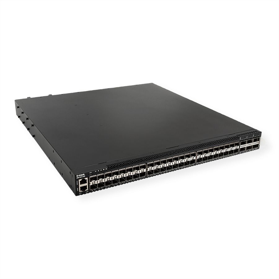 D-Link DXS-3610-54S/SI/E 48x 1/10GbE SFP/SFP+ Ports, 6x 40/100GbE QSFP+/QSFP28 Ports L3 Stackable 10G Managed Switch