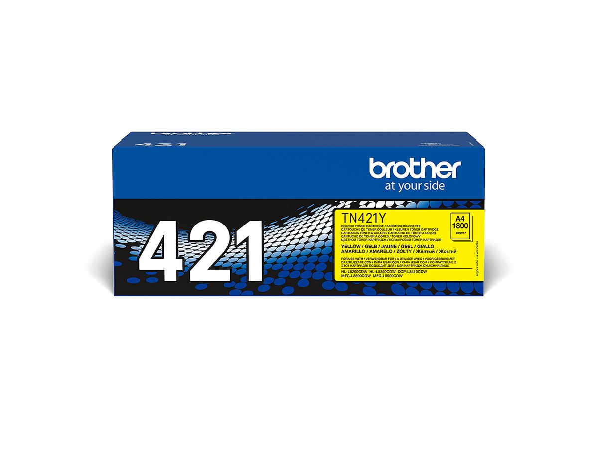 Brother TN-421Y Tonerkartusche 1 Stück(e) Original Gelb
