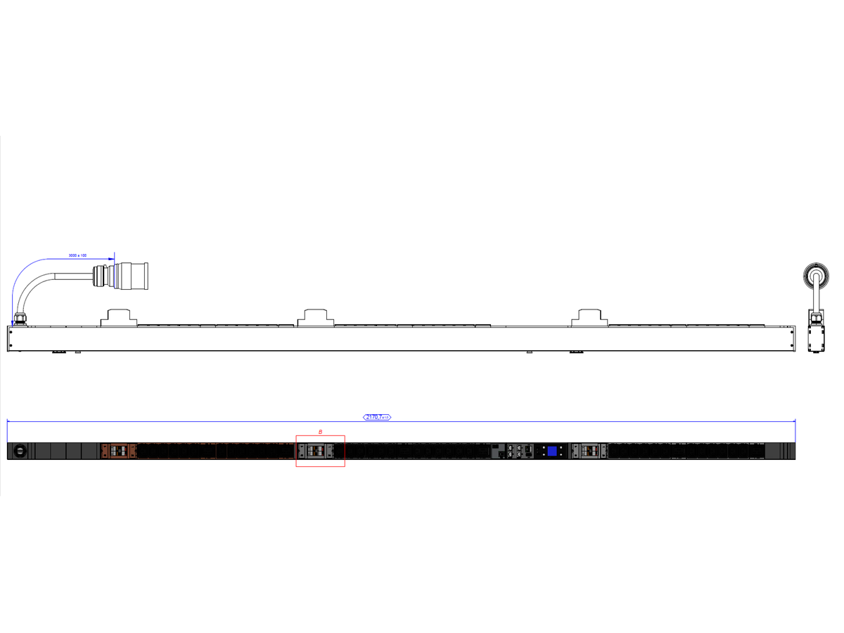 BACHMANN BN3000 36xC13 6xC19 6xLS, Messung pro Phase