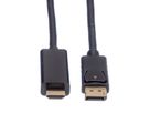 ROLINE DisplayPort Kabel DP - UHDTV, ST/ST, schwarz, 3 m