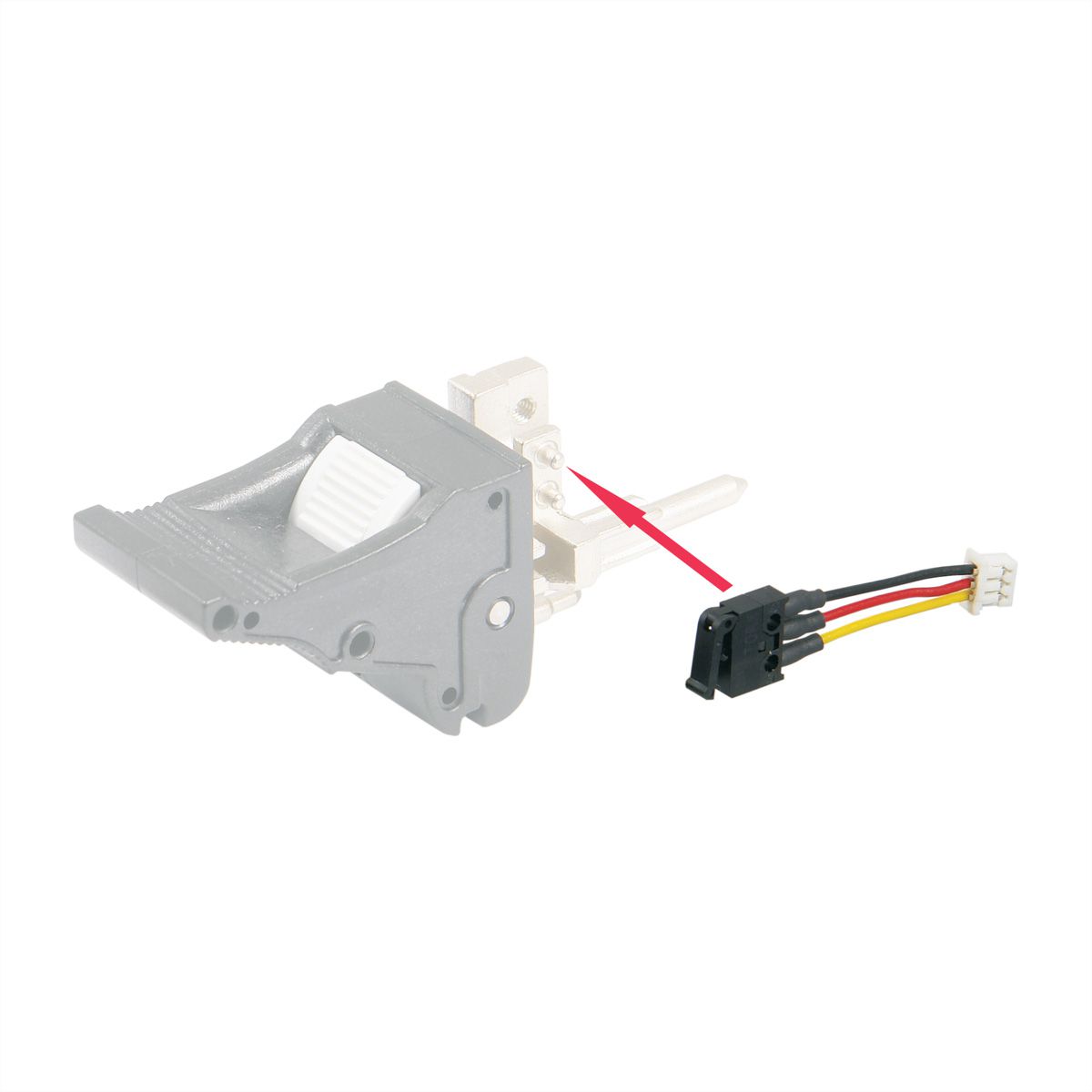 SCHROFF Mikroschalter für Griffe, CompactPCI-/VME64x- Anwendung - MIKROSCHALTER M.KABEL 10STK