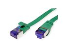 VALUE Patchkabel Kat.6A (Class EA) FTP, extra-flach, grün, 2 m