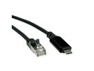 ROLINE USB 3.2 Gen 2 Typ C zu Gigabit Ethernet Konverterkabel, schwarz, 2 m