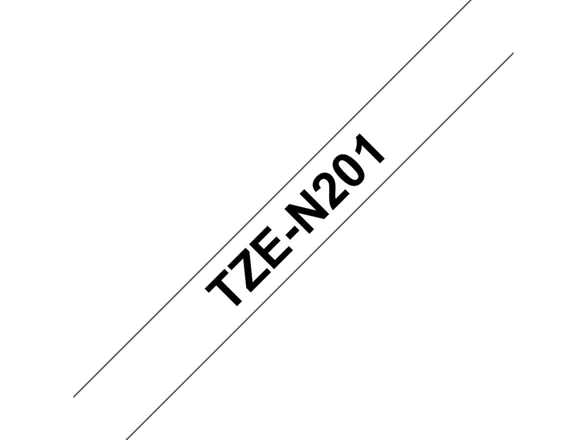 Brother TZE-N201 Etiketten erstellendes Band TZ