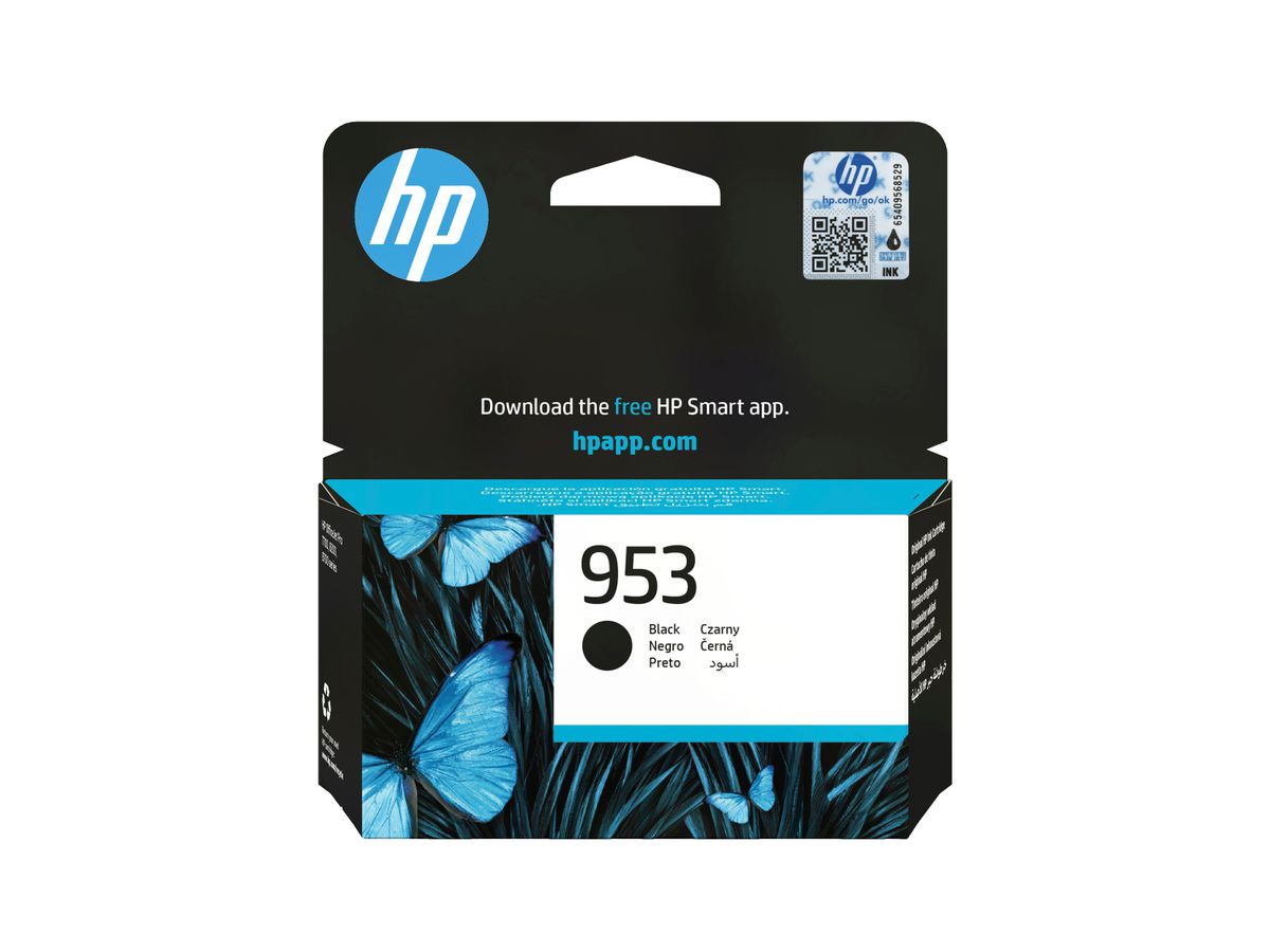 HP 953 Schwarz Original Tintenpatrone