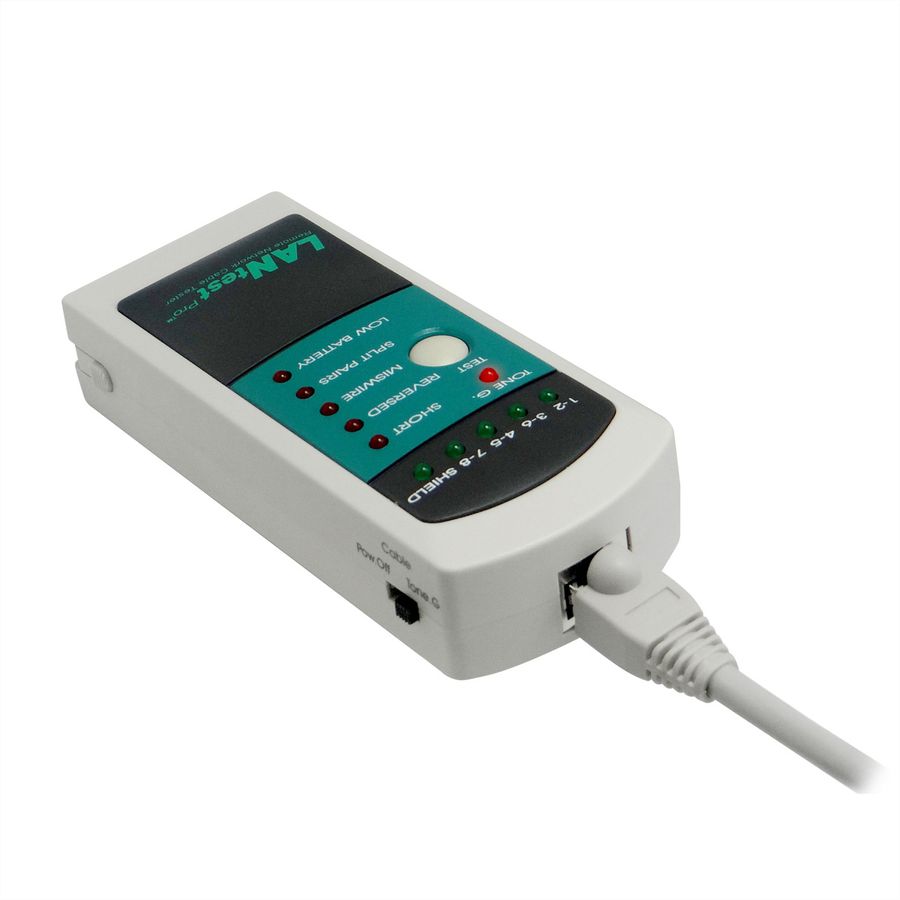 HOBBES LANtest Pro Kit Netzwerk-Kabeltester inkl. 4 Remote Units