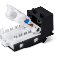 TRENDnet TC-K25C6BK Cat6 RJ-45 Keystone, 25er Pack schwarz, schwarz