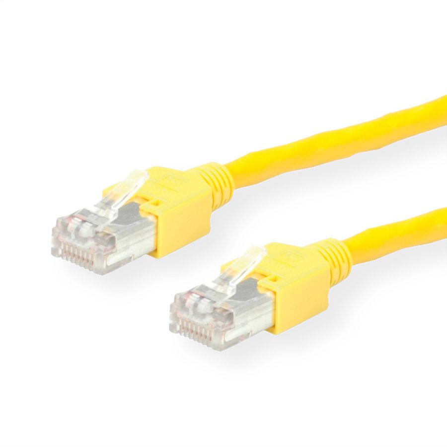 KERPEN Patchkabel Cat.5e (Class D) SF/U, MegaLine D1-20, gekreuzt, gelb, 2 m