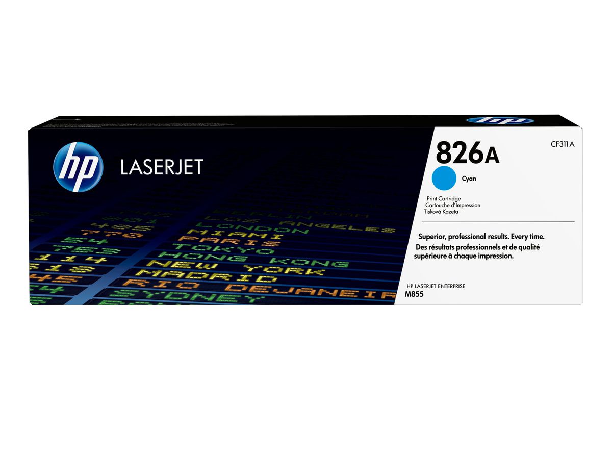 HP 826A Cyan Original LaserJet Tonerkartusche