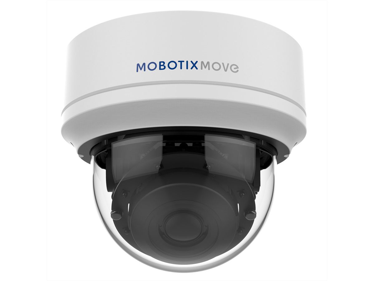 MOBOTIX MOVE Vandal-Dome Kamera 2 MP, 34-96°, IR-LED bis 40m