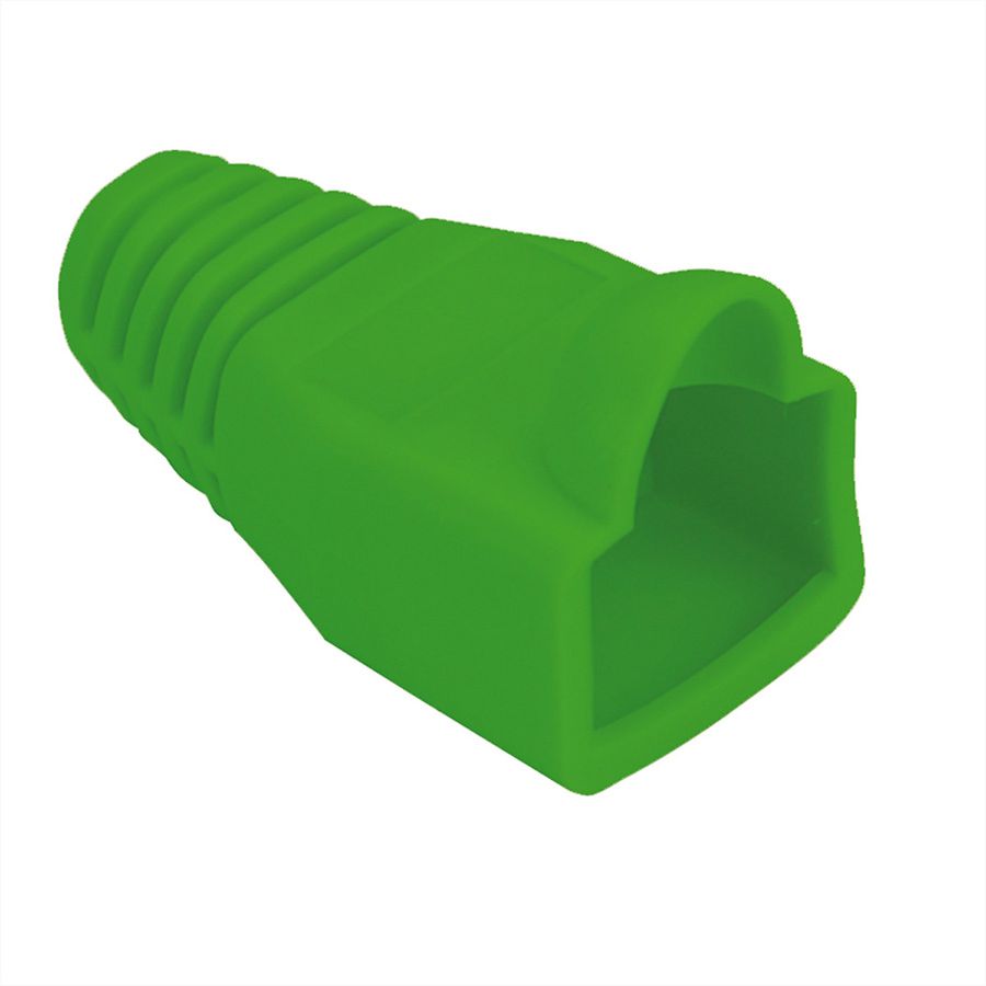 Knickschutztülle grün, für RJ-45, 10 Stck