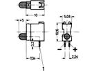 SCHROFF Einfach-LED, kurze Bauform, x 3,2 mm - LEUCHTDIODE 3.2 GE 2MA 1.EB.