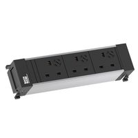 BACHMANN POWER FRAME 3xUK 90° 3,15A, Strom 0,2m GST18 United Kingdom