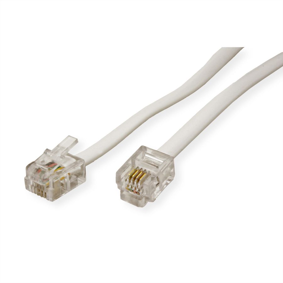 GENEREX Kabel RJ12/6_04 Kabel, grau, 1 m