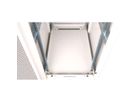 ROLINE 19-Zoll Serverschrank Basic 26 HE, 600x1000 BxT perforiert grau