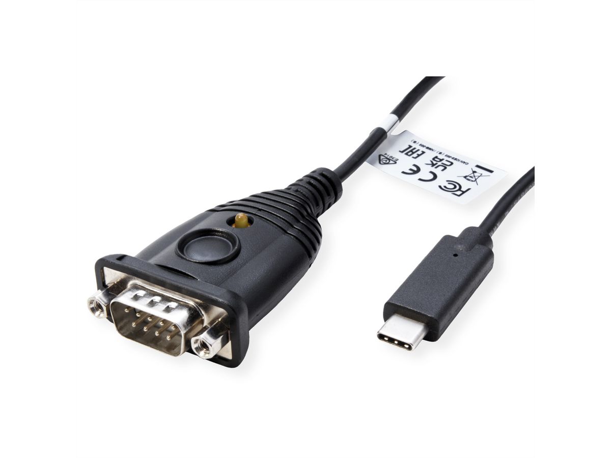 ATEN UC232C USB-C zu Seriell Konverter, 0,3 m