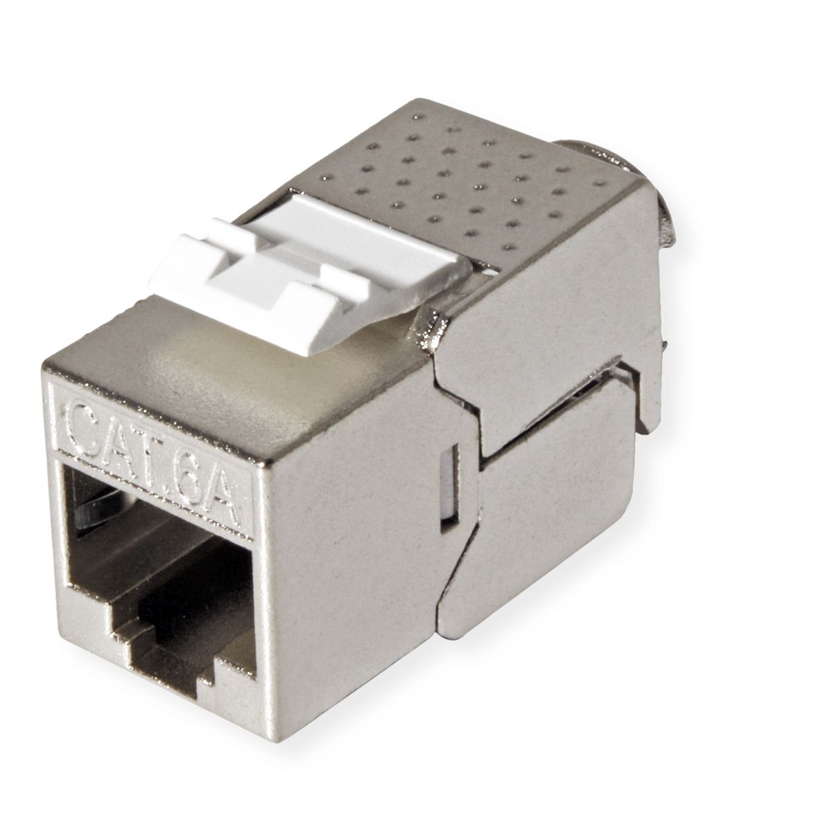 VALUE Cat.6A (Class EA) Keystone, RJ-45, geschirmt, werkzeuglos, SuperSLIM