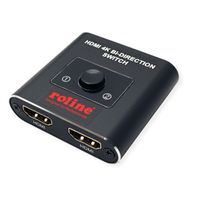 ROLINE 4K HDMI Switch, 2fach, bidirektional
