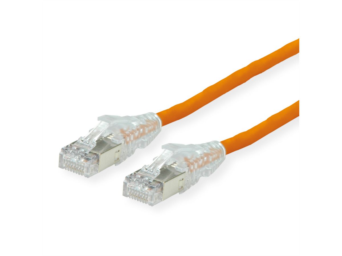 DÄTWYLER Patchkabel Kat.6A (Class EA) S/FTP, CU 7702 flex LSOH, AMP v2, orange, 20 m