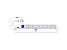 BACHMANN BN0500 19 Zoll 1HE 8xC19, Strom 2,0m CEE7/7