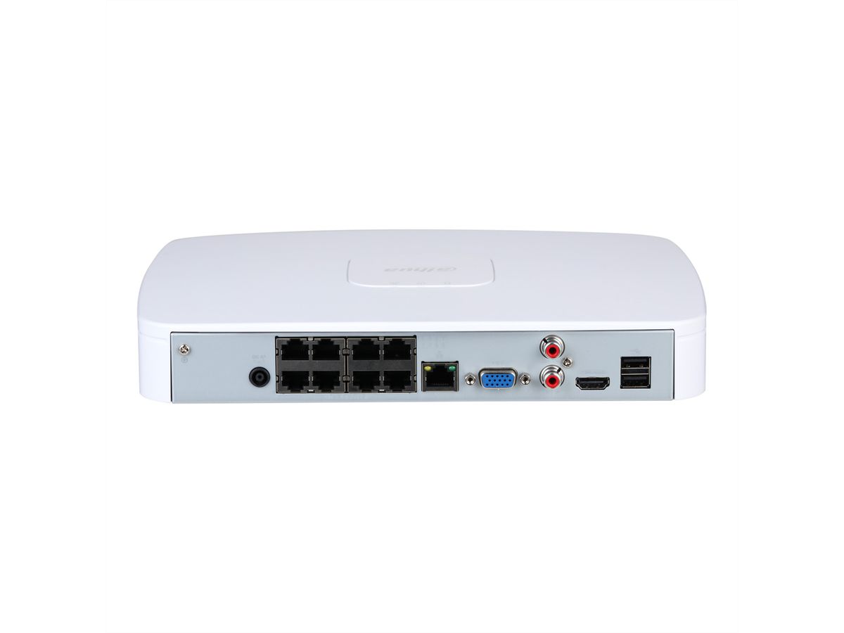 DAHUA DHI-NVR2108-8P-I2, 8CH 1HDD Smart 1U Netzwerk-Videorekorder