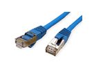 VALUE Patchkabel Kat.6 (Class E) S/FTP (PiMF), LSOH, blau, 5 m