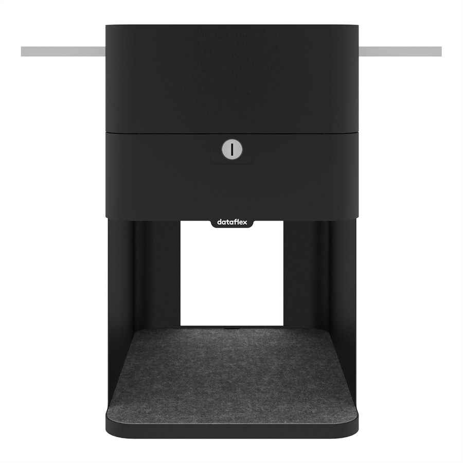 DATAFLEX Bento® desktop locker, 503, schwarz