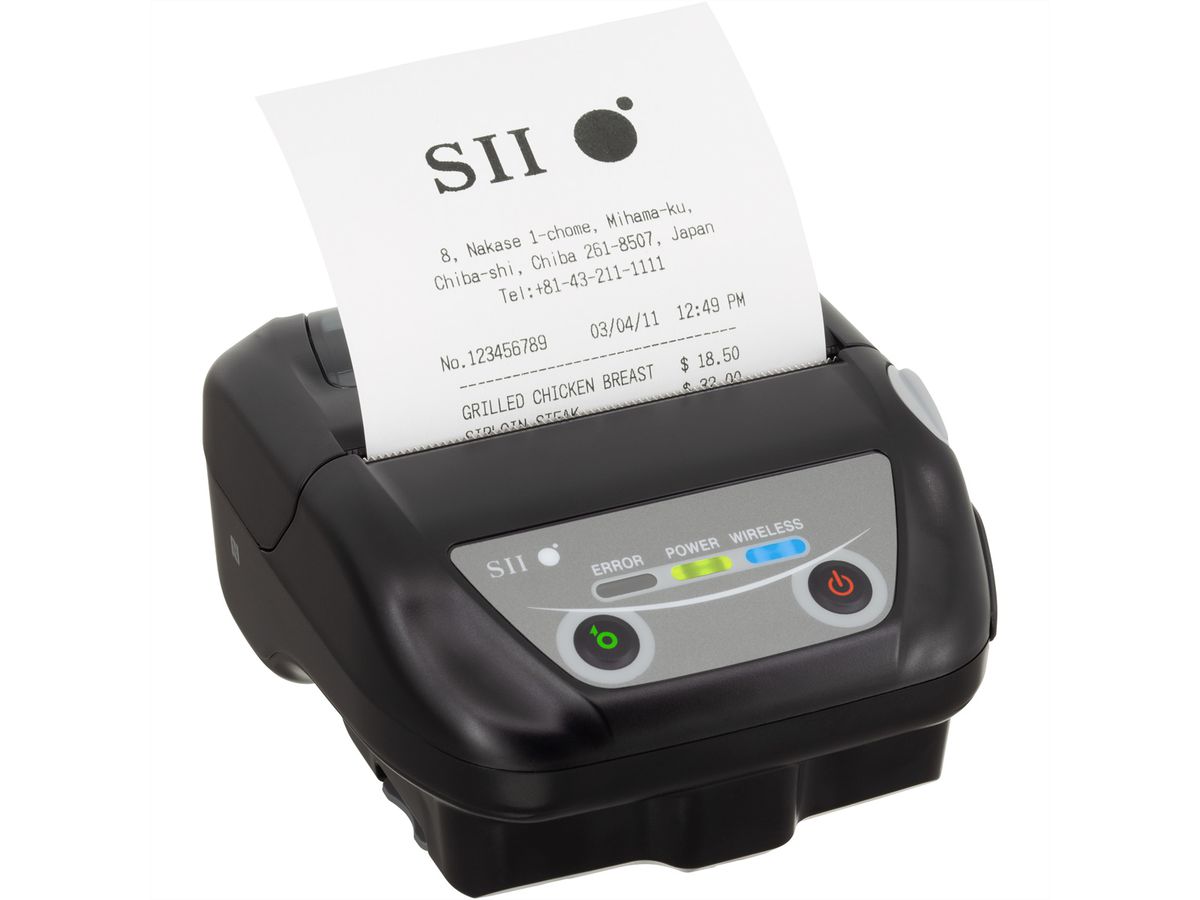 SEIKO MP-B30 mobiler Etikettendrucker, WLAN, USB