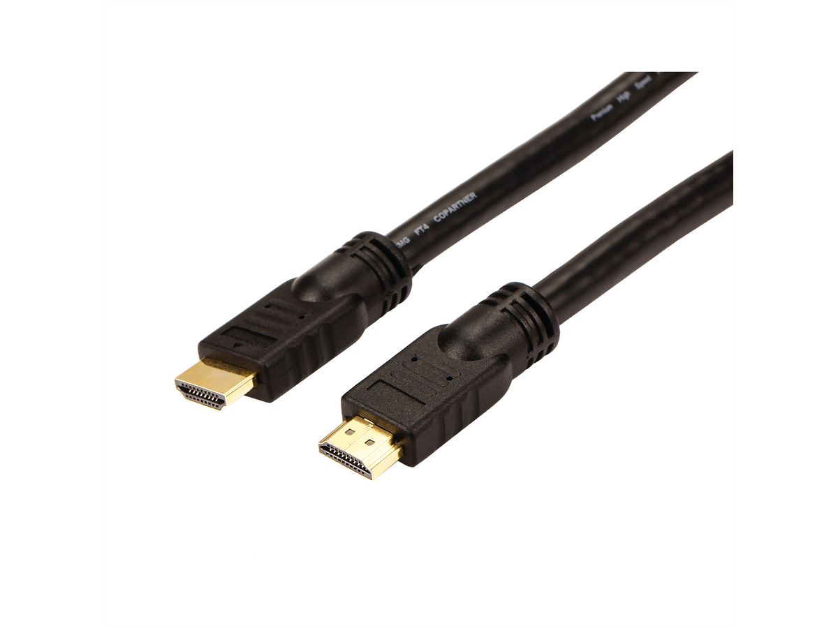 ROLINE UHD HDMI 4K Kabel, mit Repeater, 15 m