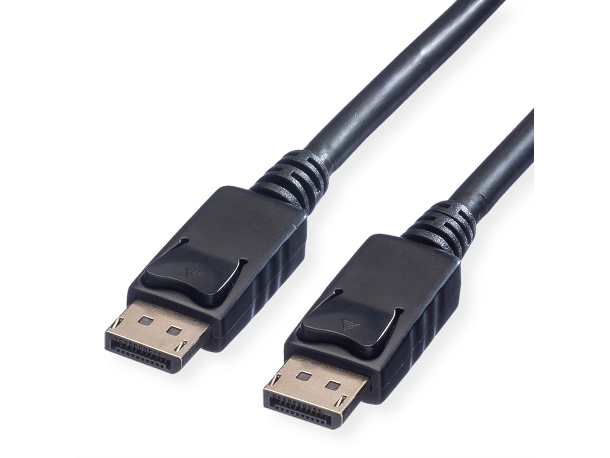 VALUE DisplayPort Kabel, DP ST - ST, LSOH, schwarz, 5 m