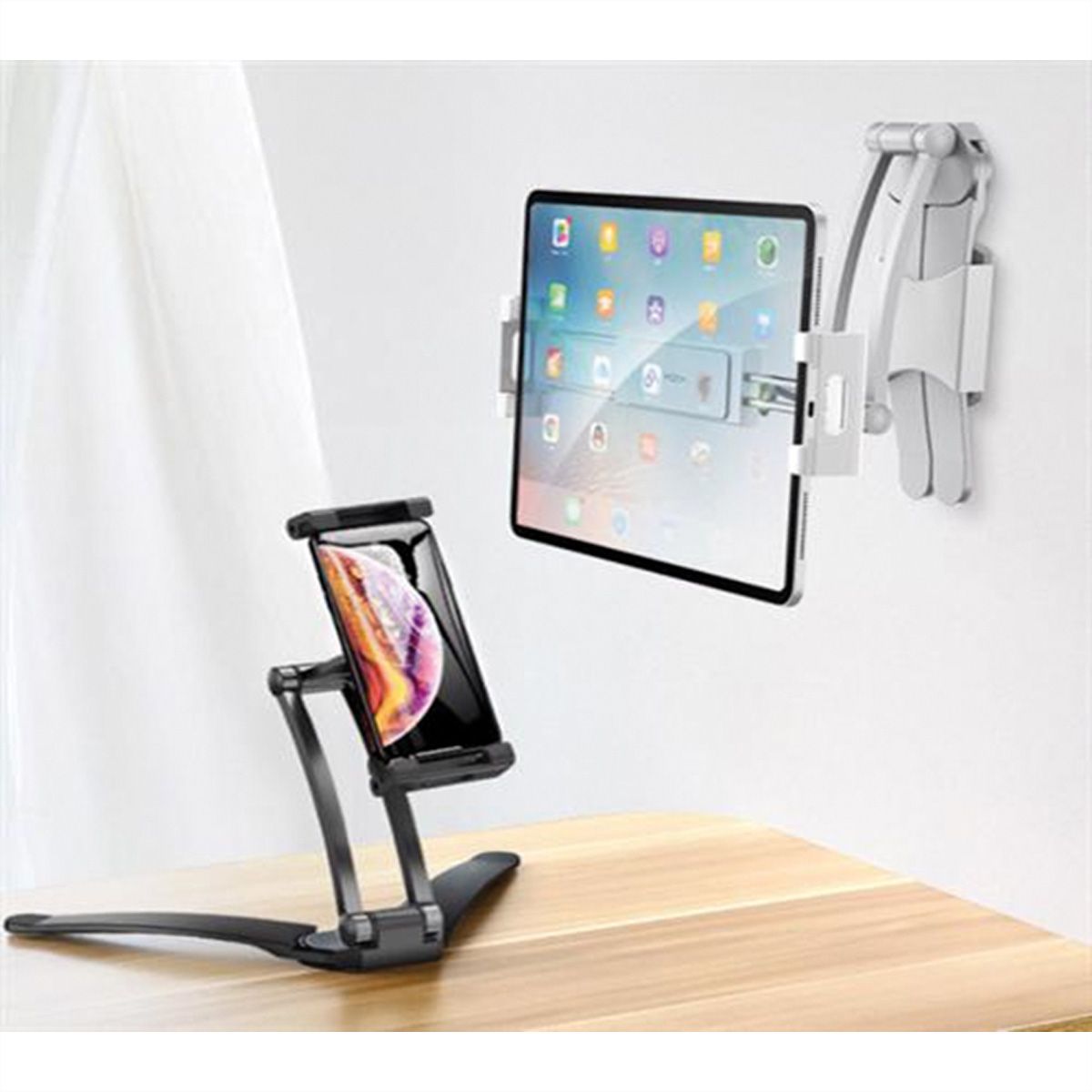 VALUE 2-in-1-Halterung für iPad / Tablet oder Smartphone