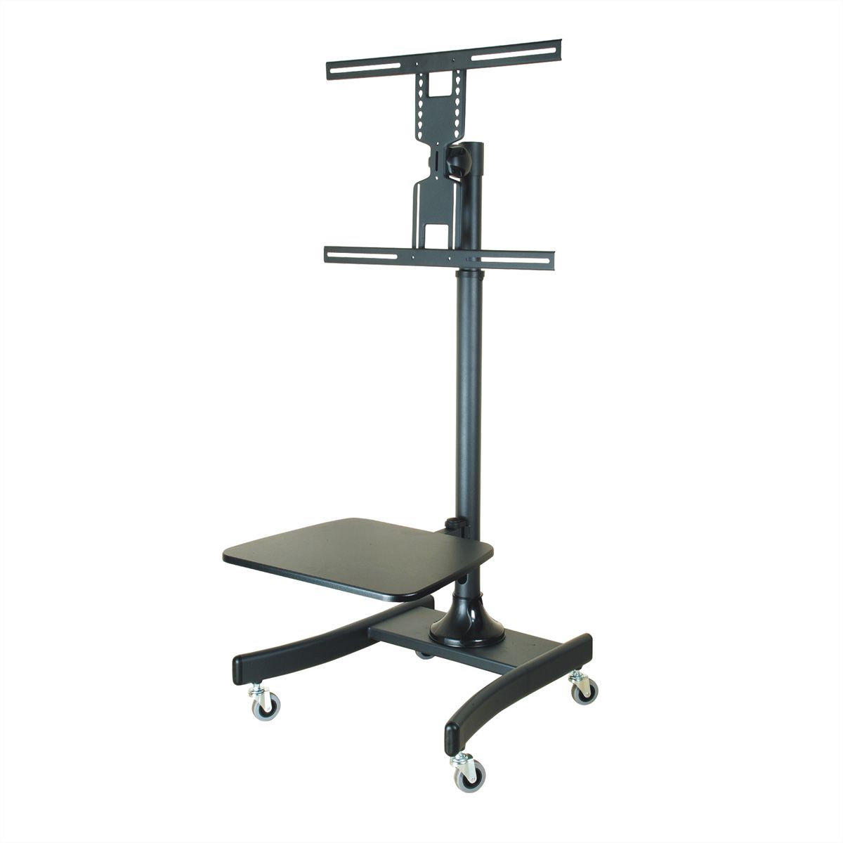 VALUE LCD-/TV-Rollständer, 27-47 Zoll, bis 35 kg, schwarz