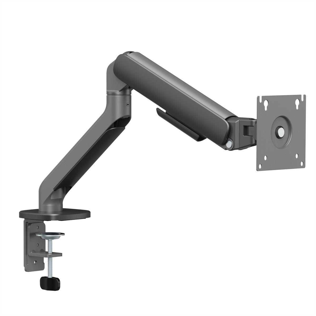 STANDARD Monitorarm, Mechanische Feder, 17–32 Zoll, max. 10 kg, schwarz